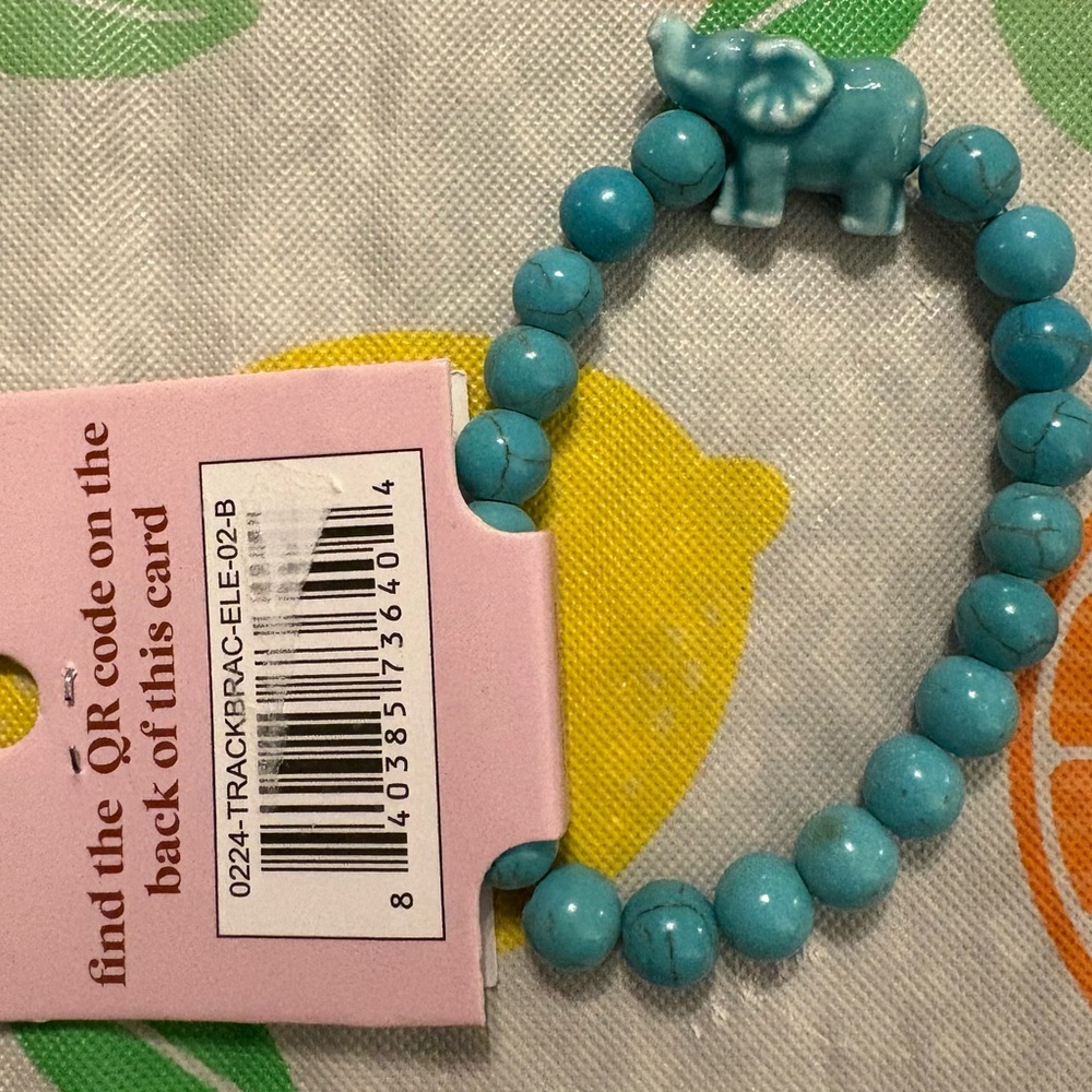 Simply Southern Turquoise Elephant Bracelet
